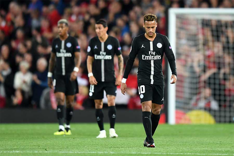 CL開幕戦でリバプールに黒星を喫したPSG【写真：Getty Images】