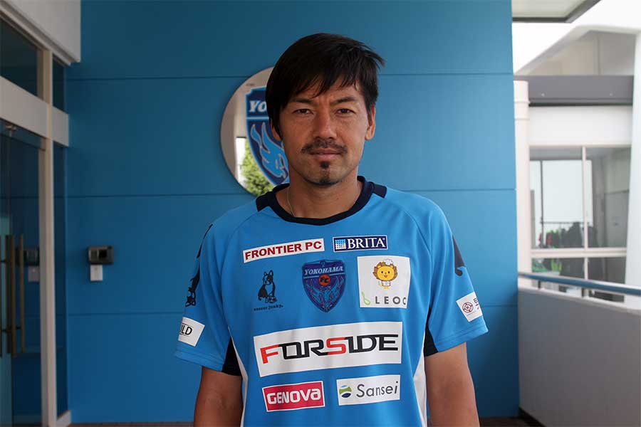 現在は横浜FCに所属するMF松井大輔【写真：Football ZONE web】