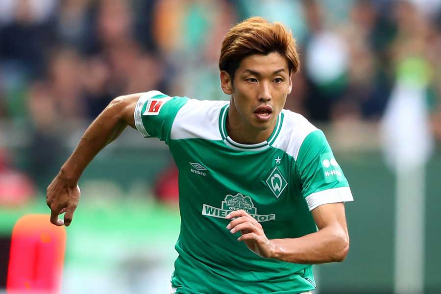 今季、FCケルンからブレーメンに移籍加入した大迫勇也【写真：Getty Images】