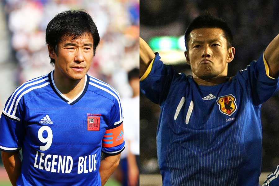 中山雅史(左)、播戸竜二(右)【写真:Getty Images】