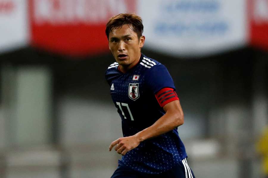 MF青山は、「次が勝負だと思っている」と話した【写真:田口有史】