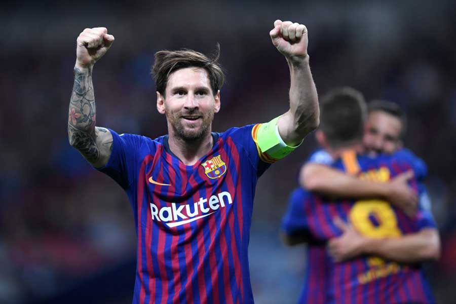 バルセロナのFWリオネル・メッシ【写真:Getty Images】