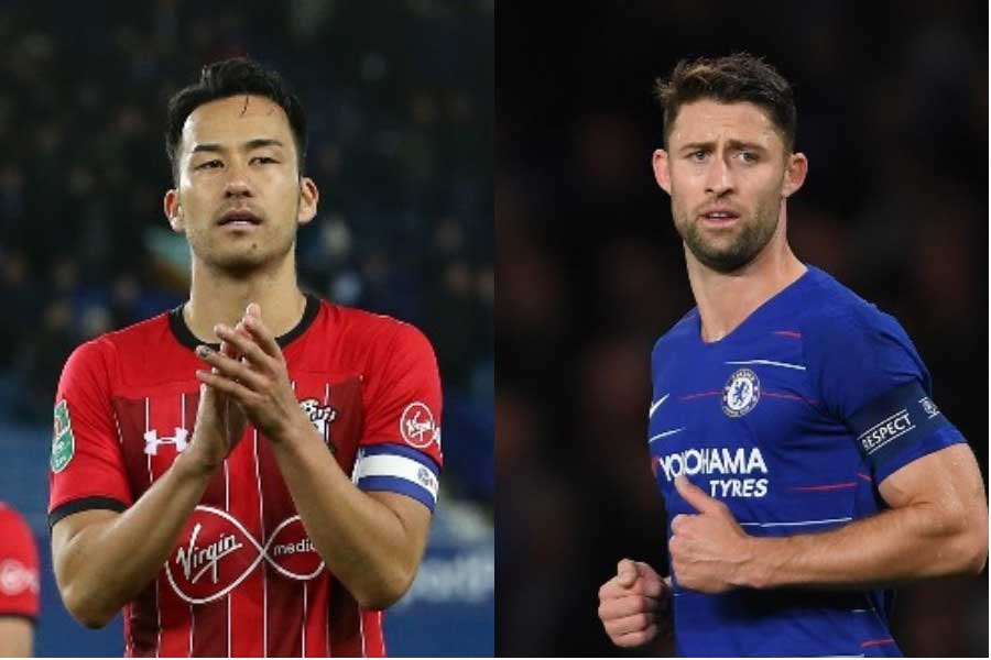 吉田に新たなライバル!? サウサンプトンがチェルシーのDFケイヒル獲得を画策か【写真:Getty Images】