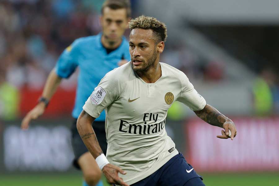 パリ・サンジェルマン（PSG）のFWネイマール【写真：AP】