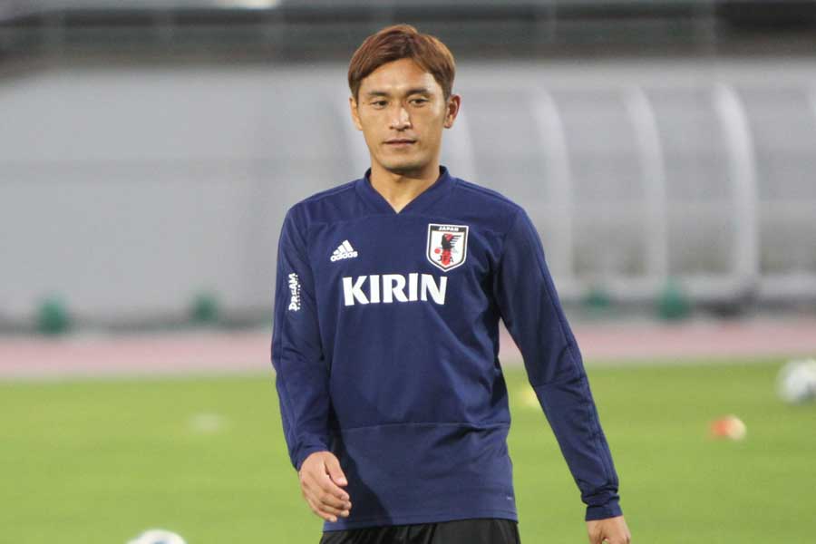 日本代表MF青山敏弘【写真:Football ZONE web】
