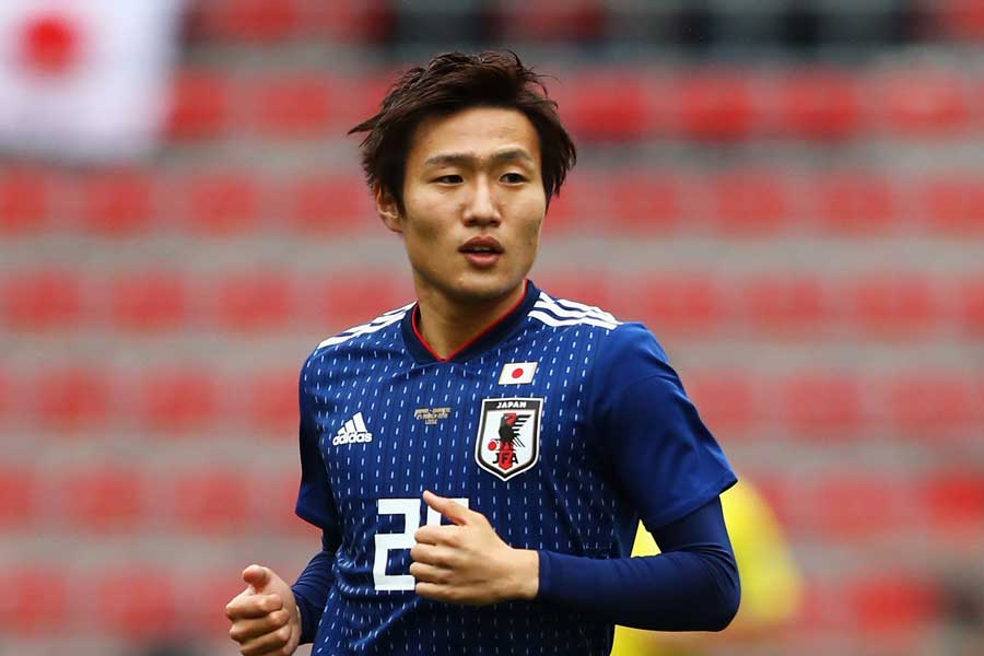 日本代表のMF三竿健斗【写真:Getty Images】