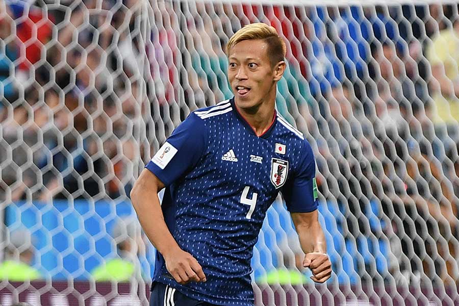 MF本田圭佑【写真：Getty Images】