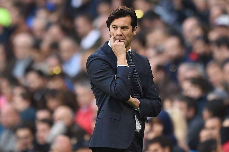 現在レアルを率いるソラーリ監督【写真：Getty Images】