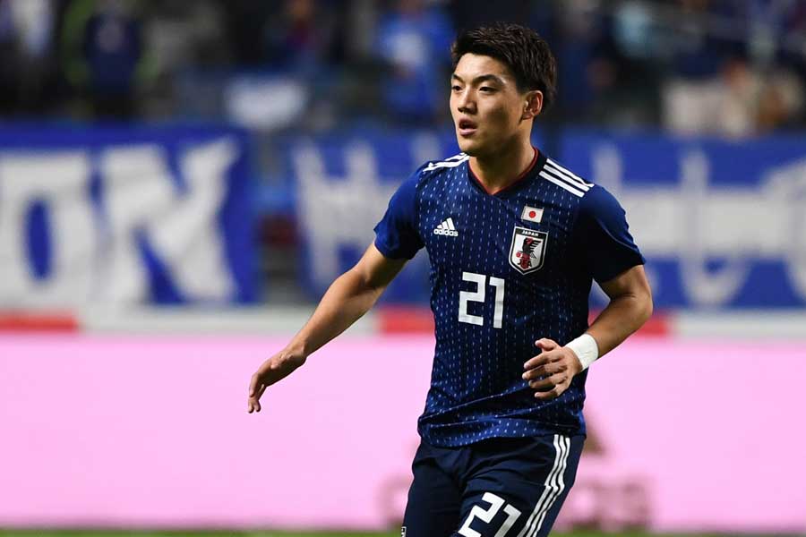 日本代表MF堂安【写真:Getty Images】