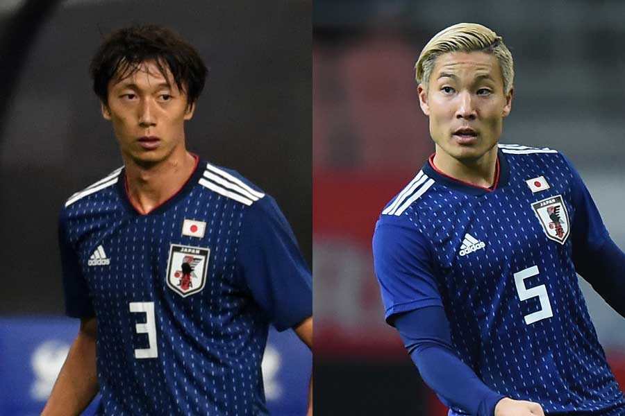 室屋成(左)、山中亮輔(右)【写真:Getty Images】