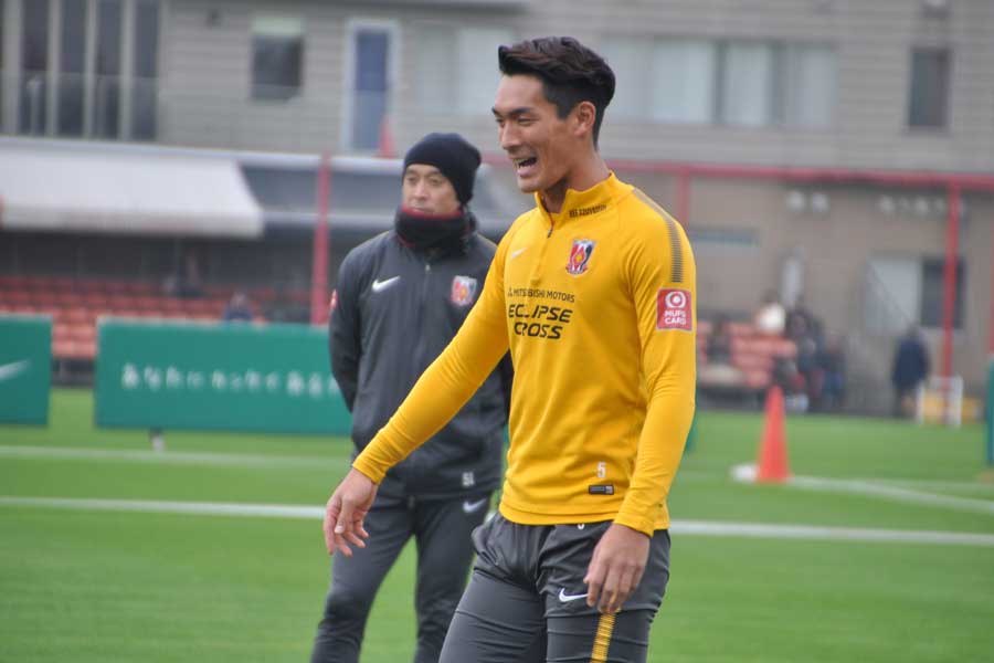 チームに完全合流を果たしたDF槙野智章【写真：Football ZONE web】