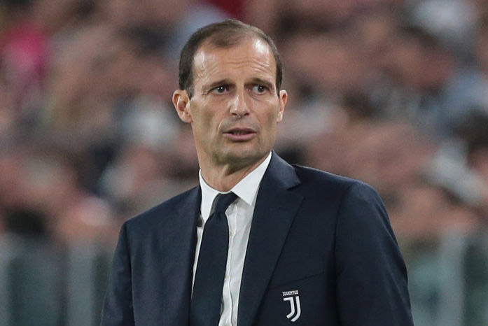 アッレグリ監督もロナウドの活躍に脱帽しているようだ【写真：Getty Images】