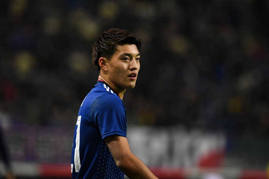 森保体制の初陣から4試合連続出場を続けているMF堂安律【写真:Getty Images】