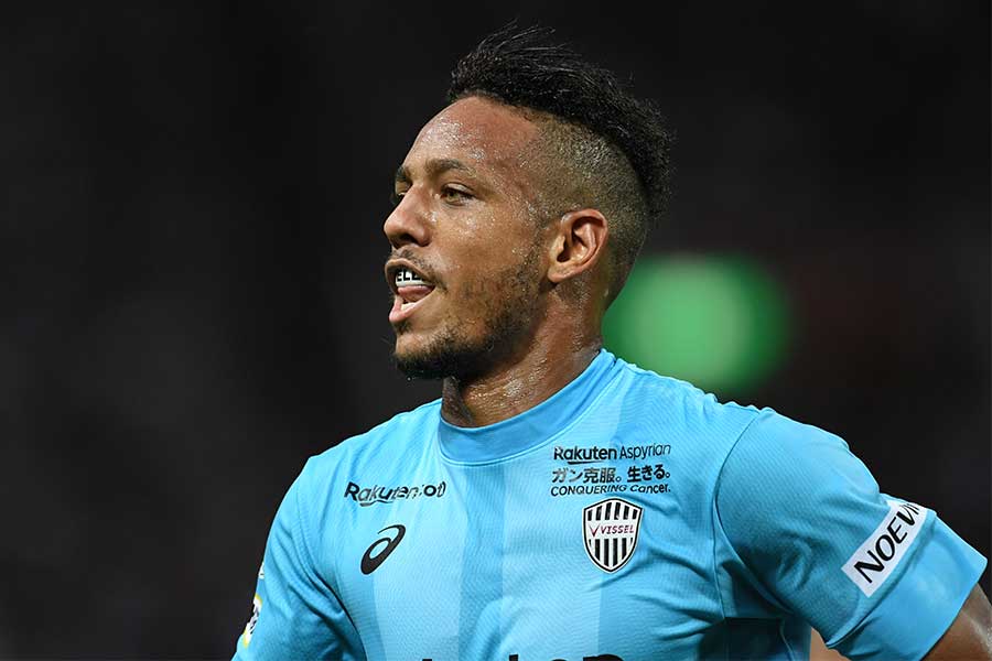 神戸FWウェリントン【写真:Getty Images】