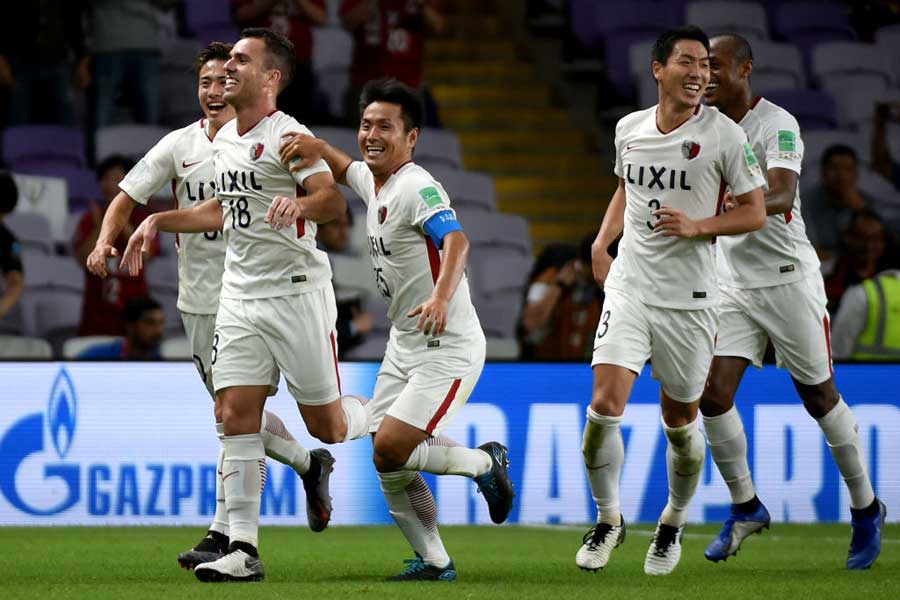 グアダラハラ戦、逆転勝利を収めた鹿島アントラーズ【写真:Getty Images】
