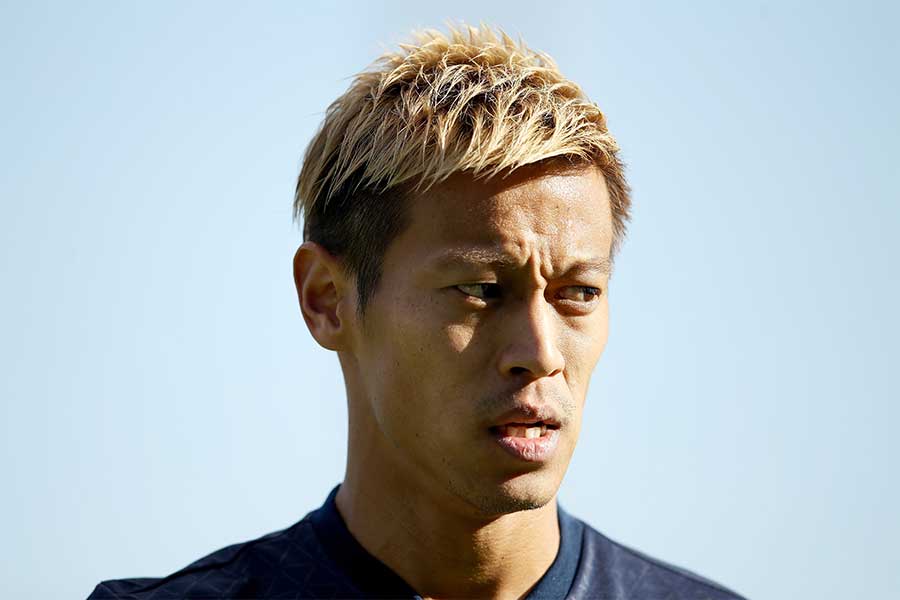 メルボルン・ビクトリーのMF本田圭佑【写真:Getty Images】