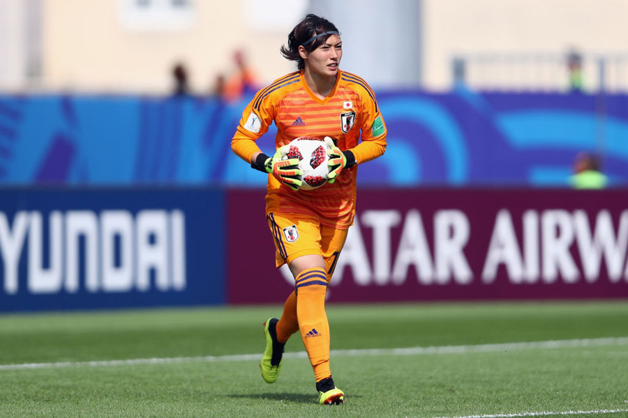 U-20女子ワールドカップでは、正守護神として大会初優勝に大きく貢献した【写真：Getty Images】