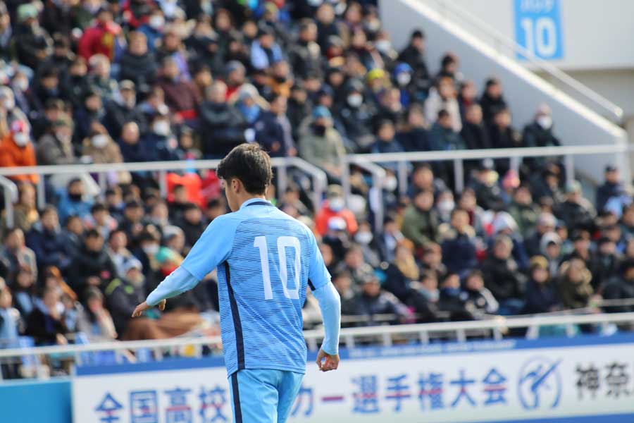 西川自身は決して後ろ向きではなく、今後についても「（来年に控えるU-17）ワールドカップに集中する」と意気込みを語ってくれた【写真：Football ZONE web】
