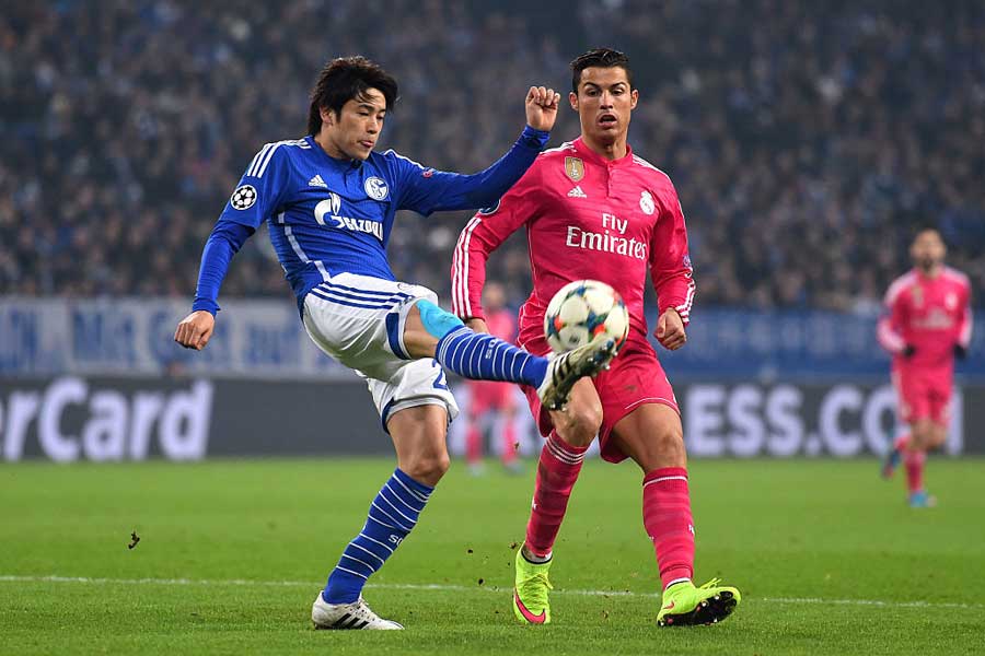 内田にとって対レアルはシャルケ時代以来のリベンジとなる【写真：Getty Images】