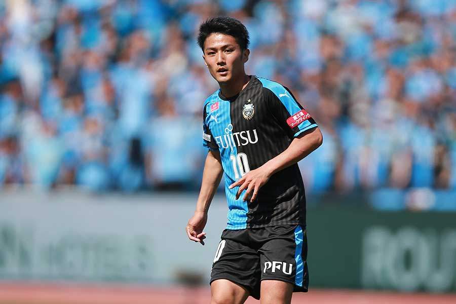 川崎MF大島僚太【写真:荒川祐史】