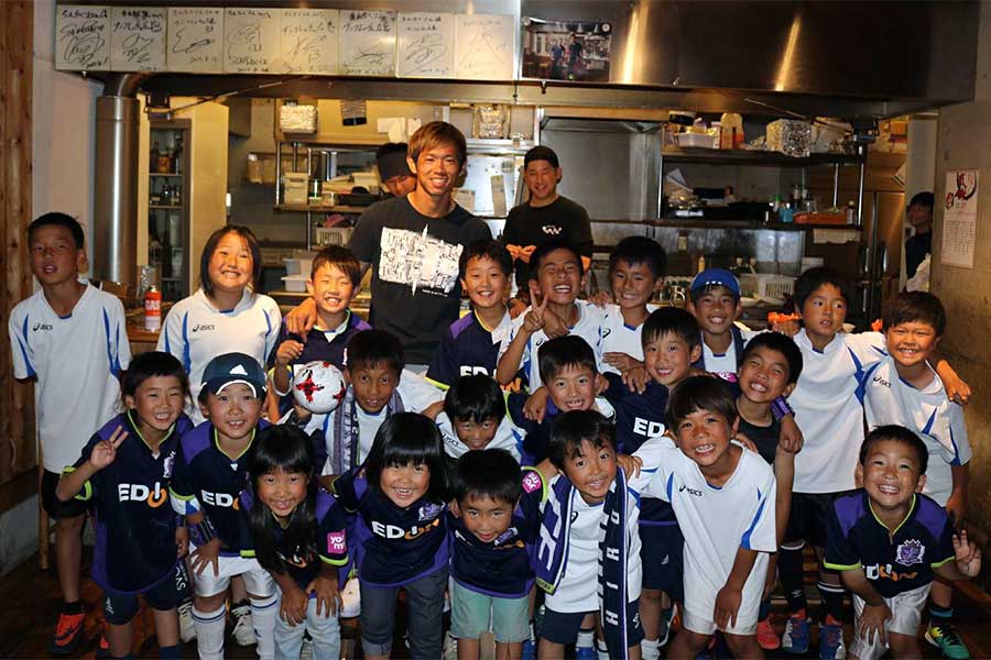 クラブW杯での活躍の裏には故郷・徳島からの熱いエールがあった【写真提供：吉田太治】