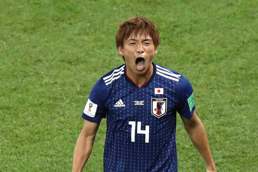 ロシアW杯では2得点1アシストをマークした乾【写真:Getty Images】