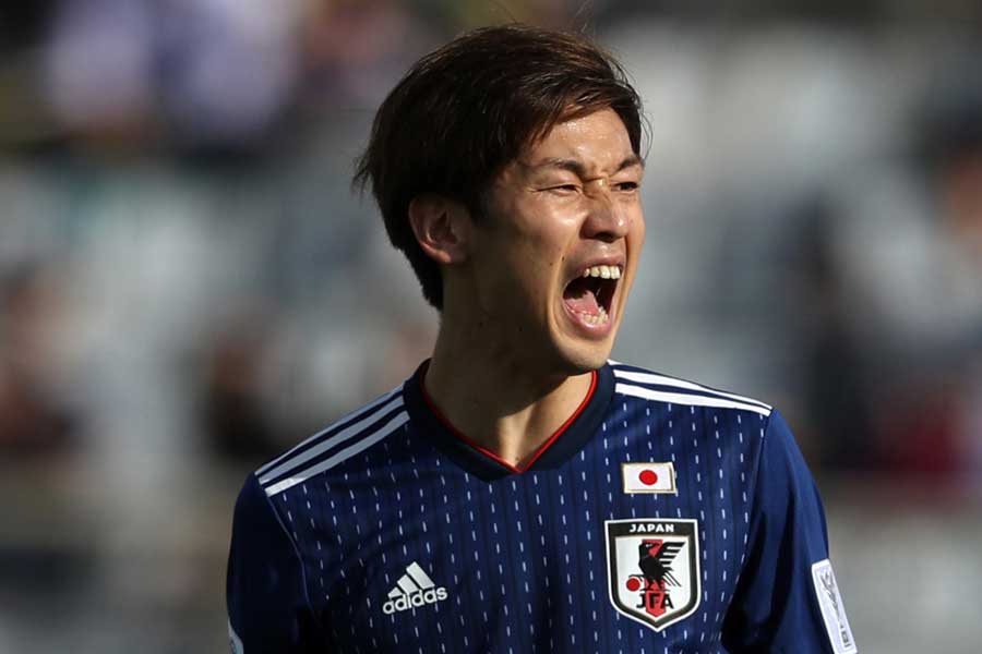 日本代表のFW大迫勇也【写真:Getty Images】