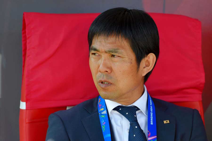 日本代表の森保監督【写真:Getty Images】