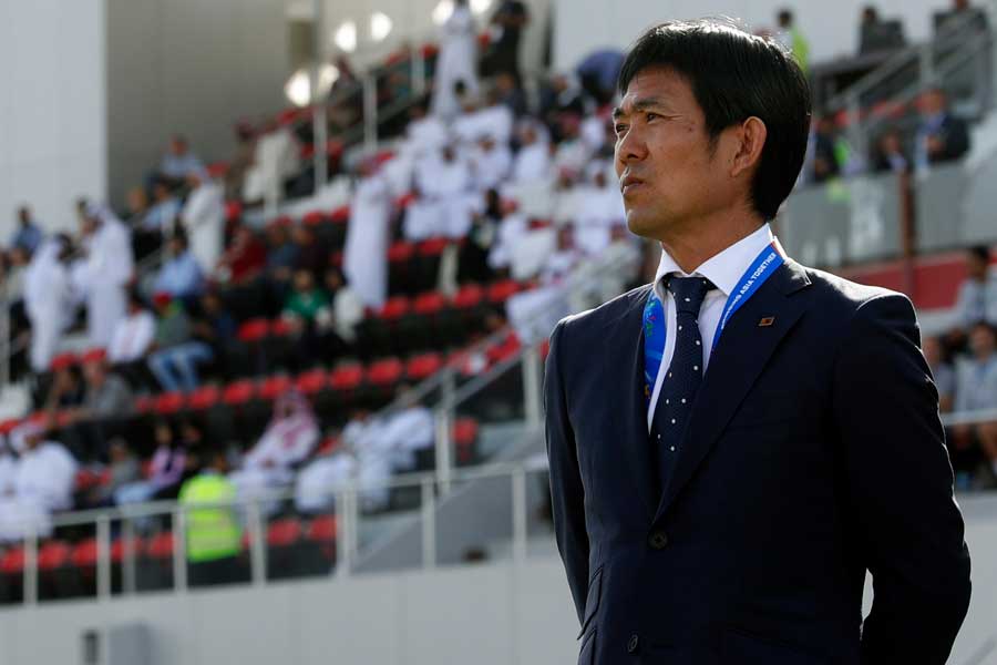 日本代表の森保監督【写真：Yukihito Taguchi】