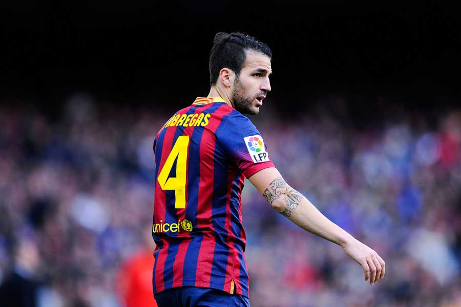 MFセスク・ファブレガス【写真：Getty Images】