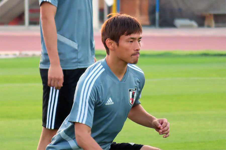 急きょ追加招集を受けたMF乾貴士【写真:Football ZONE web】