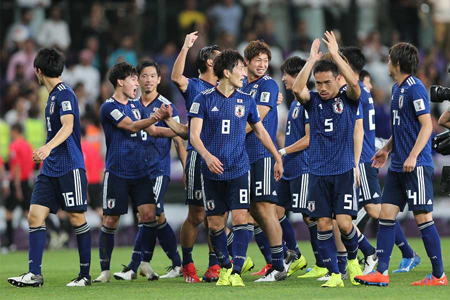 日本がイランに3-0と快勝した【写真：AP】