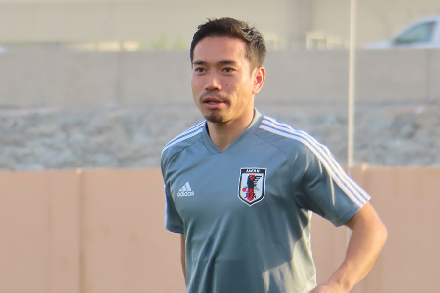 日本代表DF長友佑都【写真：Football ZONE web】