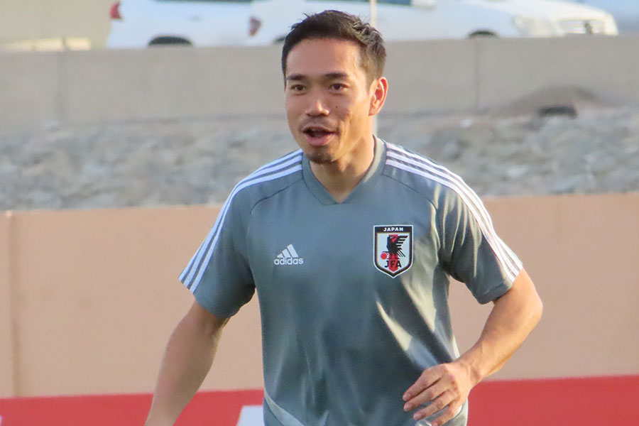 日本代表DF長友佑都【写真：Football ZONE web】