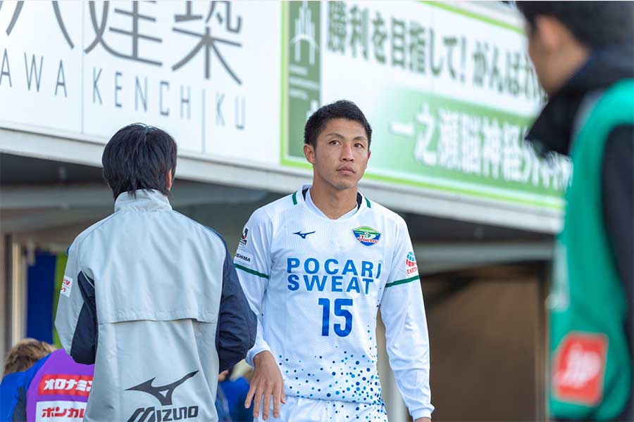 井筒陸也がクラブとの契約満了をもってプロサッカー選手を引退すると発表した【写真：TOKUSHIMA VORTIS】