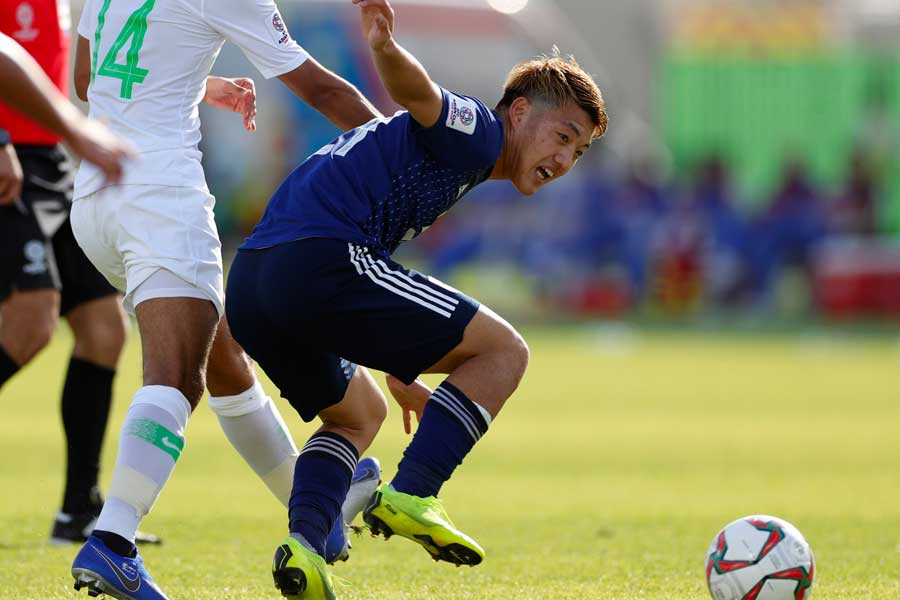 「想像以上の量でした」と試合後、ボール支配率について堂安が語った【写真：Yukihito Taguchi】