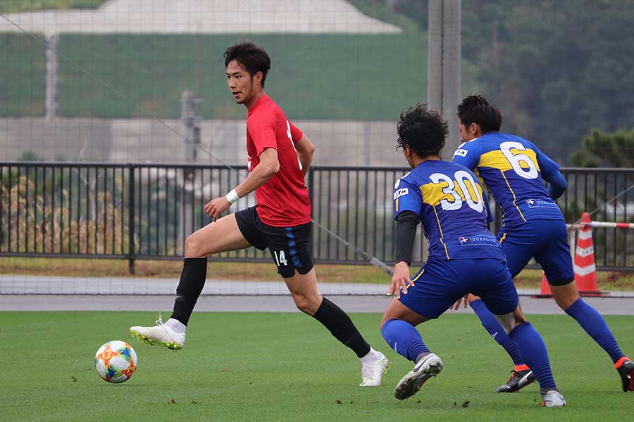 新加入のFW杉本健勇【写真：轡田哲朗】