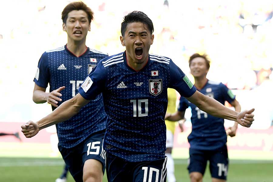 香川の“日本代表復帰”を望む声が高まっている【写真：Getty Images】