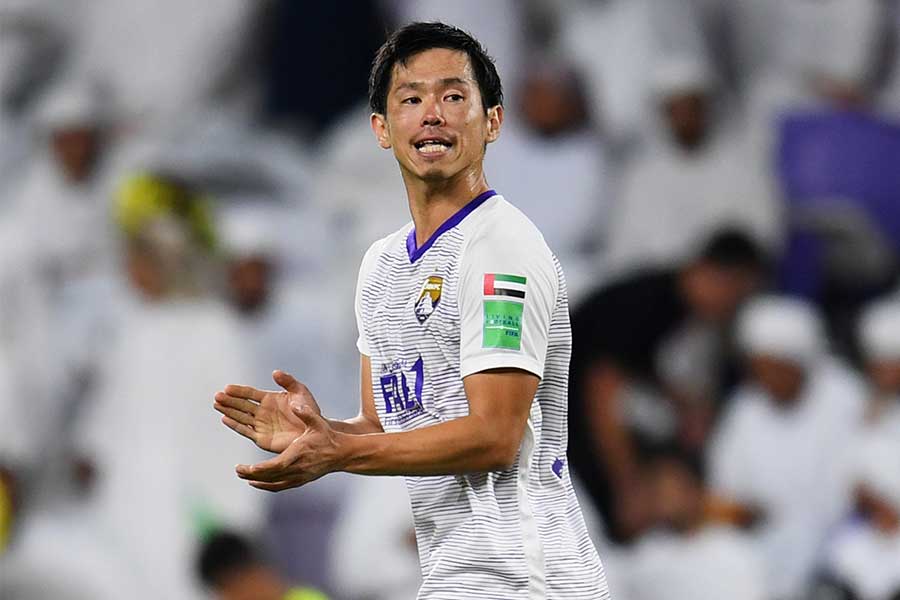 UAEのアル・アインでプレーするDF塩谷司【写真：Getty Images】