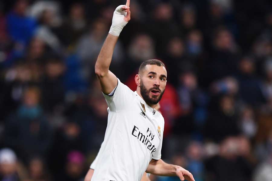 今年に入ってから好調を維持するベンゼマ【写真：Getty Images】