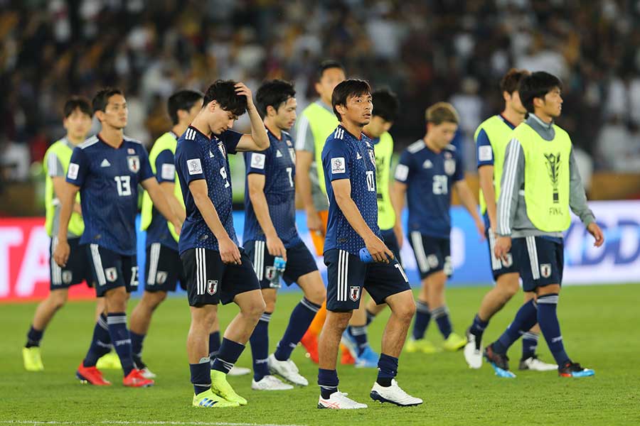 日本は無念のアジア杯準優勝に終わった【写真：AP】