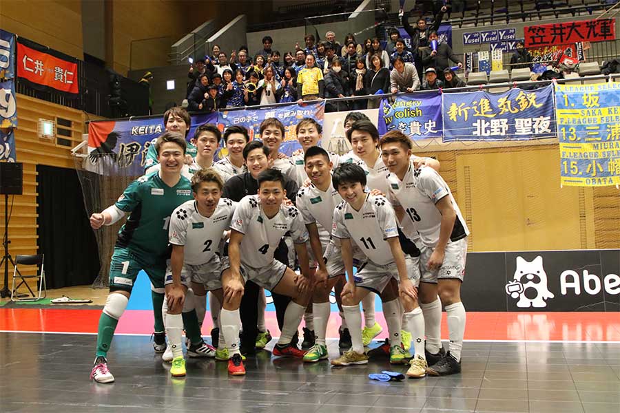 「Fリーグ選抜」の選手たち【写真：河合拓/Futsal X】