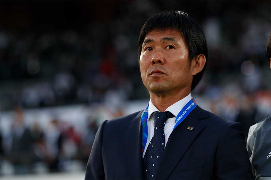日本代表を率いる森保監督【写真:田口有史】
