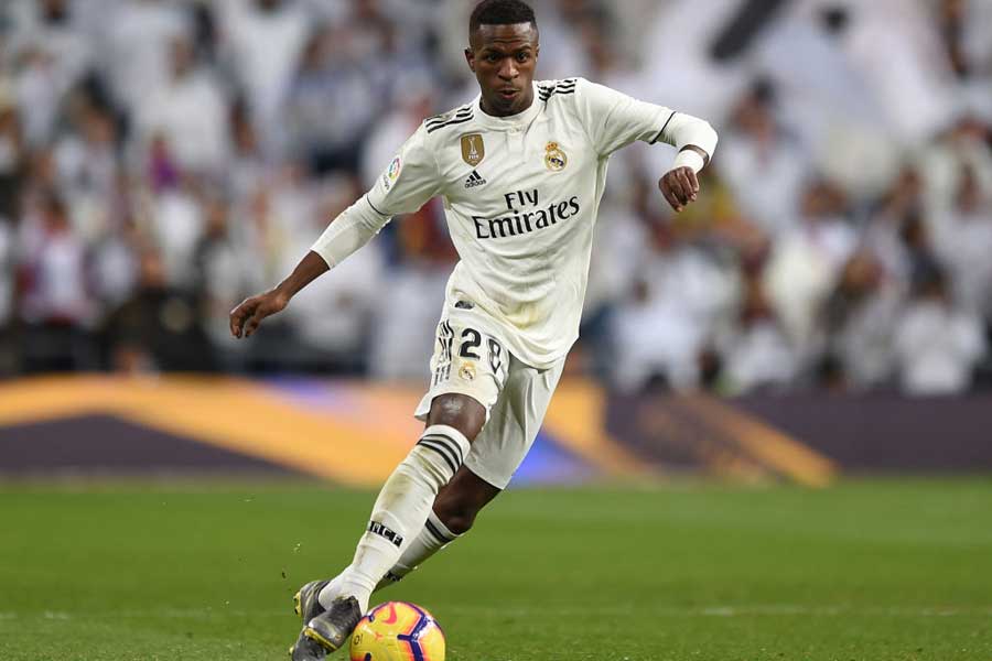 台頭が期待される18歳のFWヴィニシウス【写真：Getty Images】