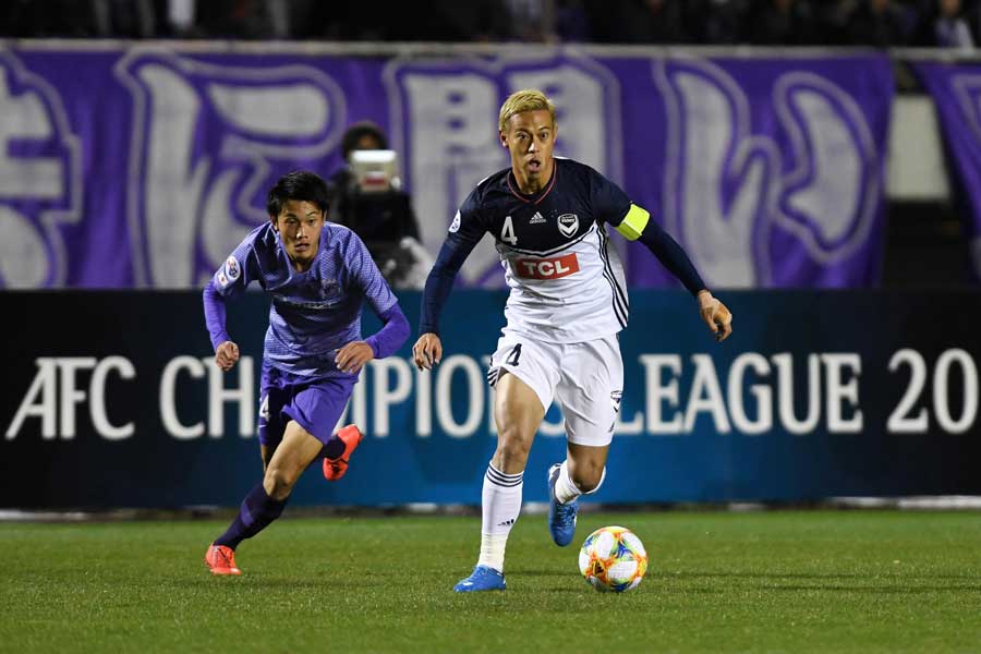 メルボルン・ビクトリーMF本田がACL初ゴールを決めた【写真：Getty Images】