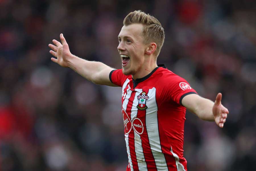 サウサンプトンMFウォード=プラウズが約2年ぶりにイングランド代表に招集された【写真：Getty Images】