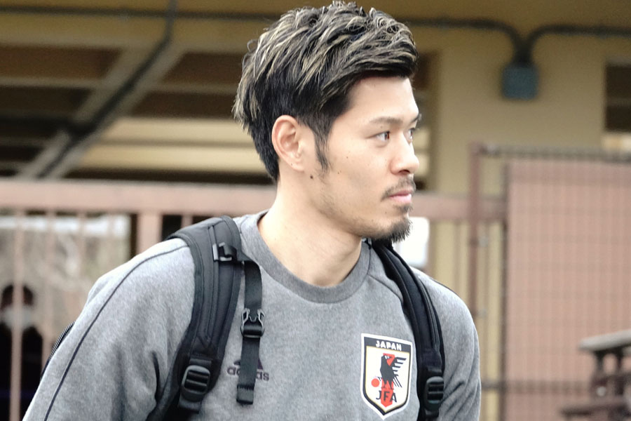 「今まで以上に必死にならないと」と決意を語ったMF山口【写真：Noriko NAGANO】