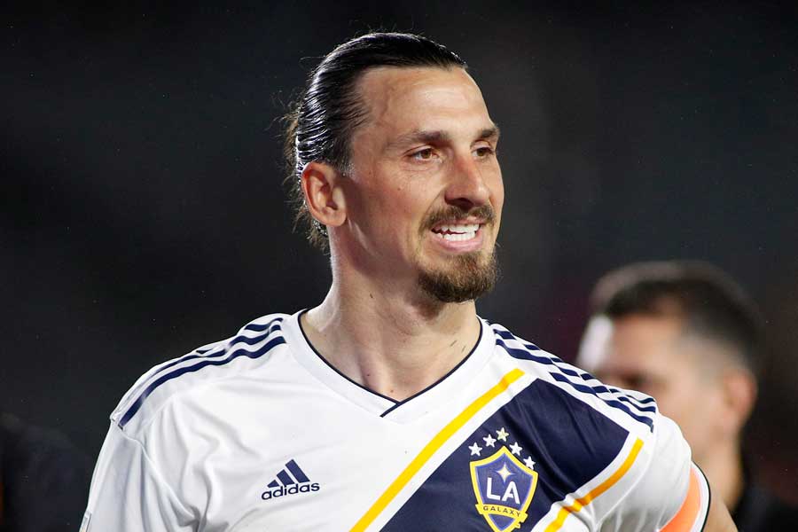 LAギャラクシーFWイブラヒモビッチ【写真：Getty Images】