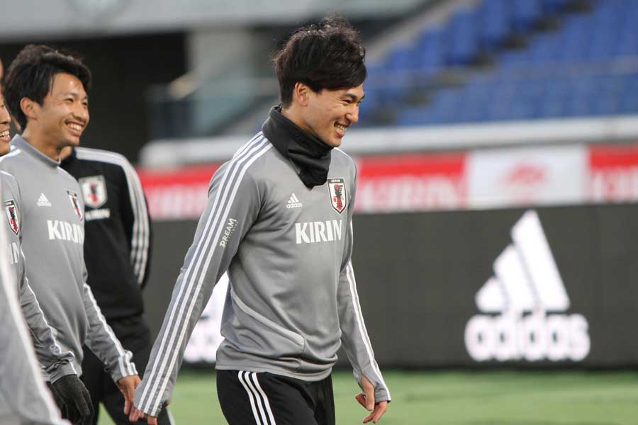 日本代表MF南野【写真：Football ZONE web】