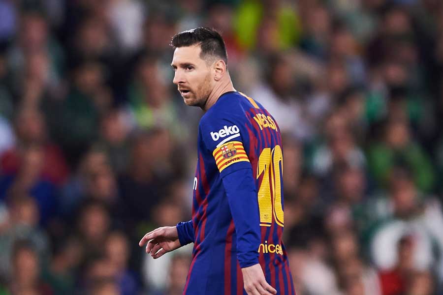 バルサFWメッシ【写真:Getty Images】